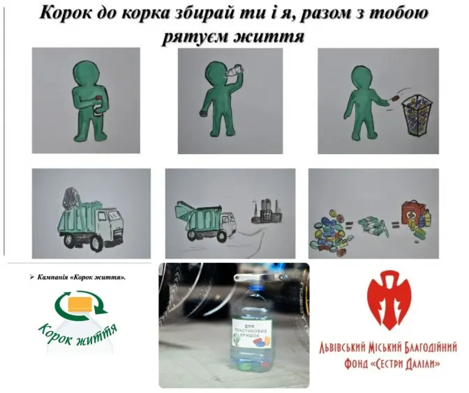 У Львові збиратимуть корки для допомоги хворим на легеневу гіпертензію. Як долучитися?
