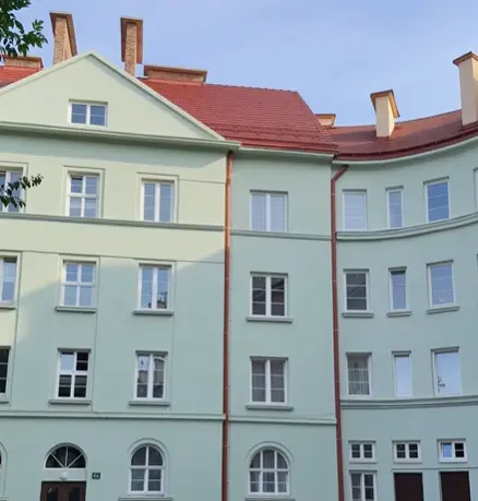 Відновлені будинки на Стрийській / фото: скриншот з відео Андрія Москаленка