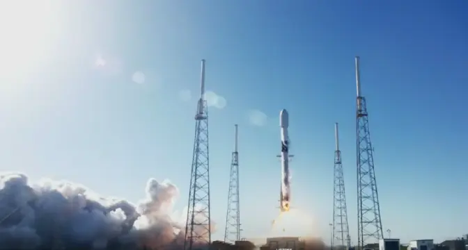 У США вивели на орбіту український супутник. Відео