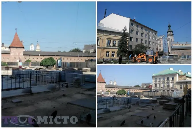 Так площа Митна виглядає зараз