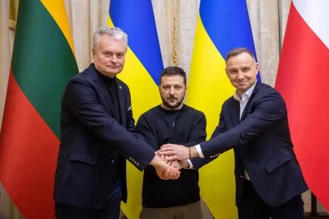 Зеленський, Дуда і Науседа несподівано зустрілися у Львові. Про що домовилися