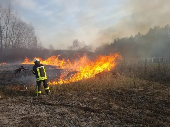 На Львівщині попереджають про високий рівень пожежної небезпеки
