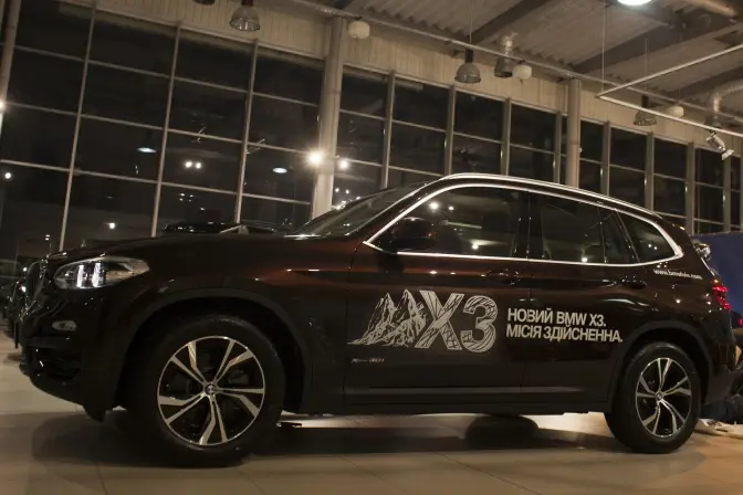 Новий BMW X3 вже у Львові. Де можна провести тест-драйв