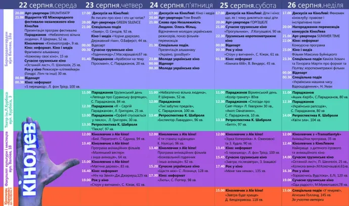У Львові стартував щорічний фестиваль «КіноЛев». Програма