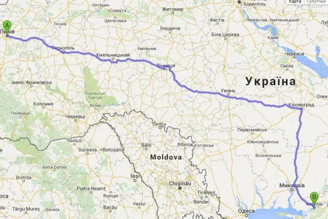 Львів та Херсон може з’єднати нова дорога