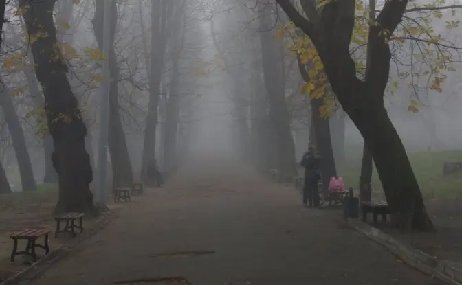 Парки Львова в минулому і тепер: сквер «На валах». Фото