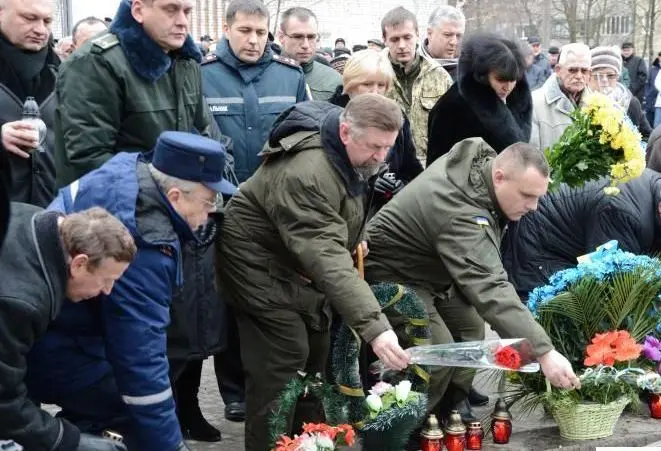 Фото дня: у Львові вшанували ліквідаторів аварії на Чорнобильській АЕС