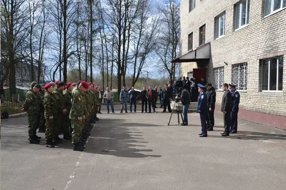 Як львівських правоохоронців проводжали на Схід. Фото