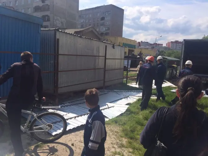 У Львові противники будівництва перекривають рух транспорту