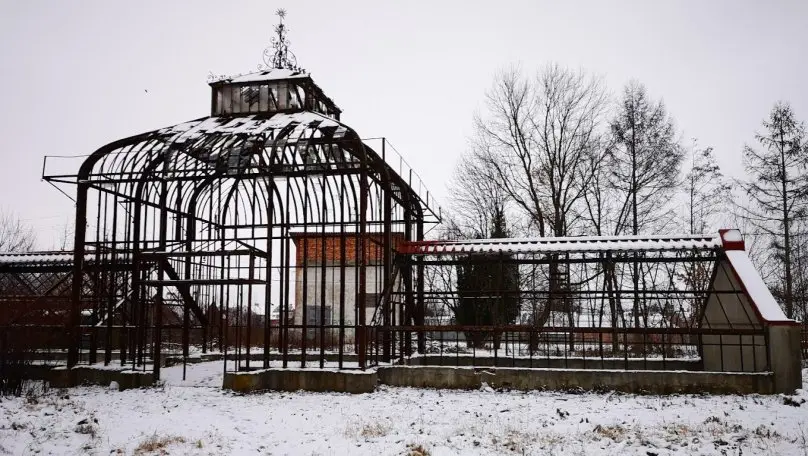 Оранжерея Бадені в Радехові / Фото з відкритих джерел