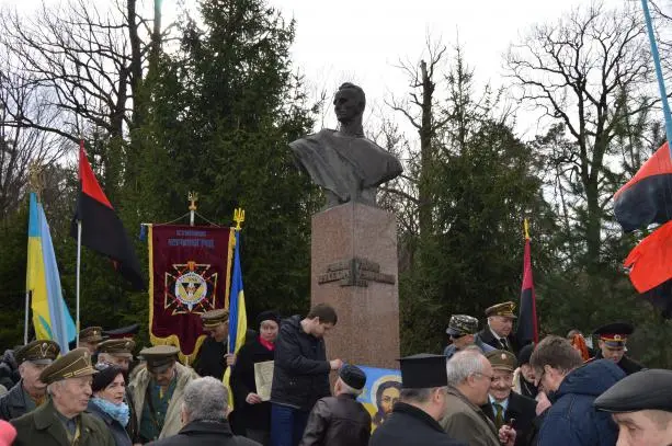 У Львові вшанували пам'ять командира УПА Романа Шухевича