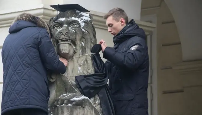 Фото дня: як львівська молодь святкувала День студента