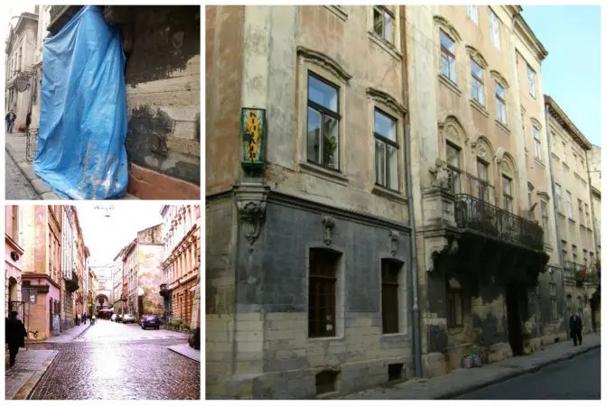 У Львові браму на пам'ятці архітектури планують замінити скляними дверима. Фото