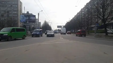 Ситуація на дорогах Львова: затор на вул. Володимира Великого