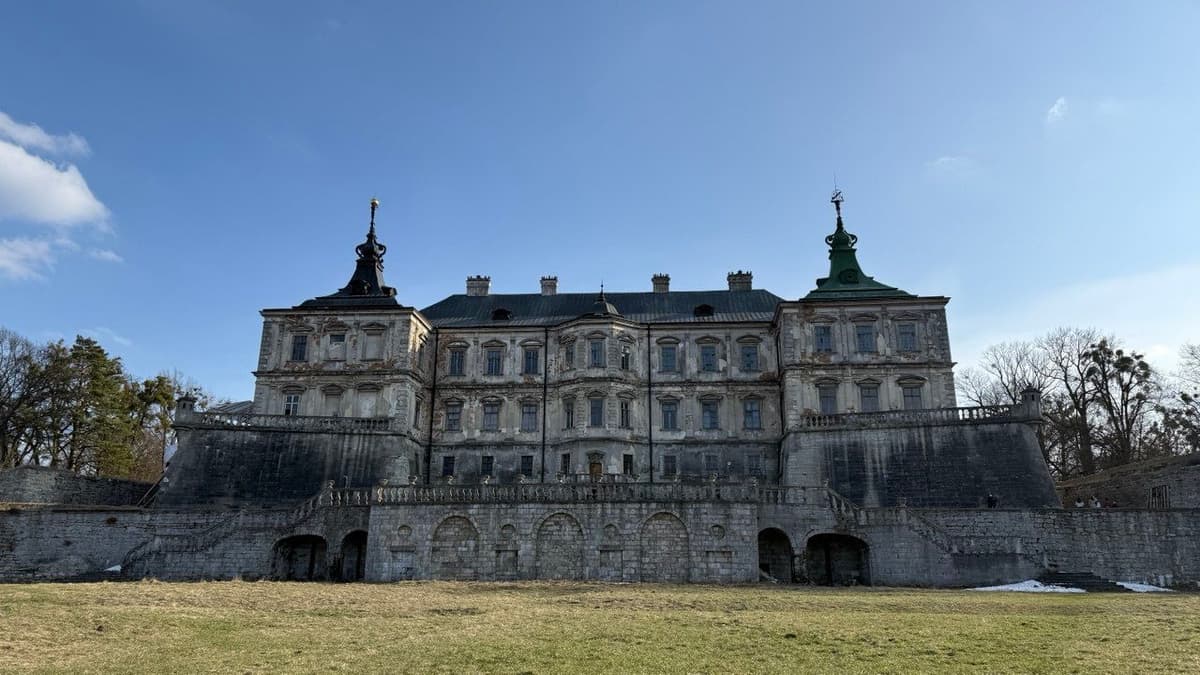 Хочуть відновити барокові сади. В якому стані Підгорецький замок на Львівщині