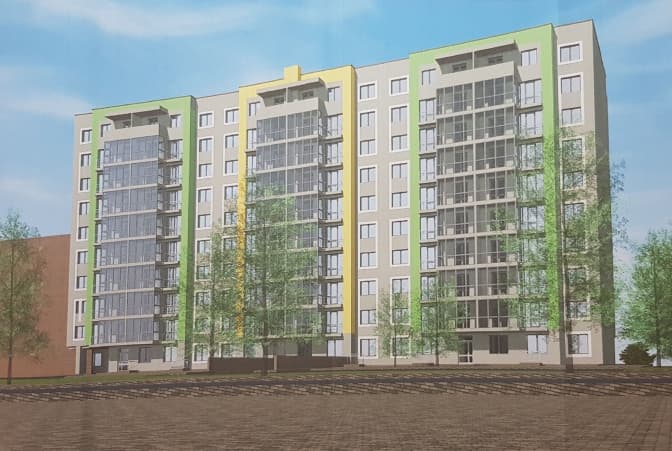 На території Полярону збудують багатоповерхівку зі школою та садочком. Візуалізація