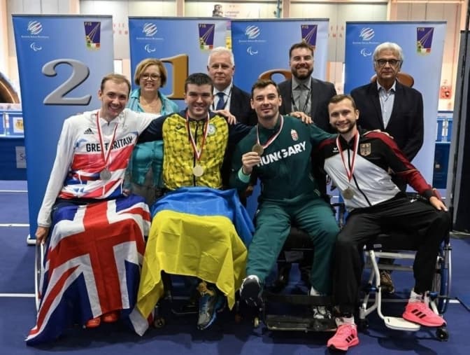 Львівські фехтувальники на візках здобули «золото» та «бронзу» Кубка світу