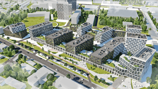 Як зміниться територія колишнього нафтомаслозаводу у Львові. Візуалізація