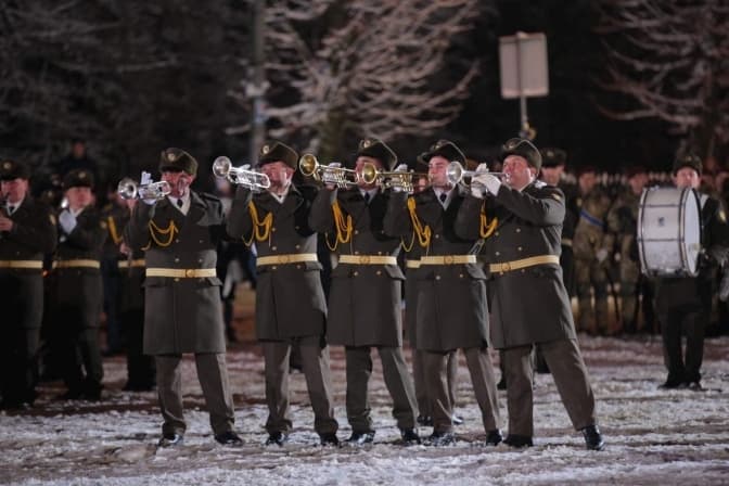 До 30 річниці ЗСУ у Львові пройшли заходи біля Академії сухопутних військ