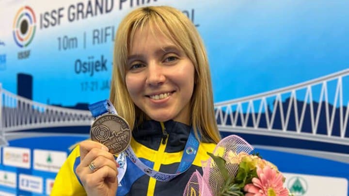 Львівська спортсменка здобула бронзу на першому Гран-прі сезону з кульової стрільби