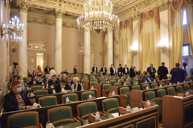 Скільки депутатів Львівської облради склали свої повноваження з початку повномасштабного вторгнення