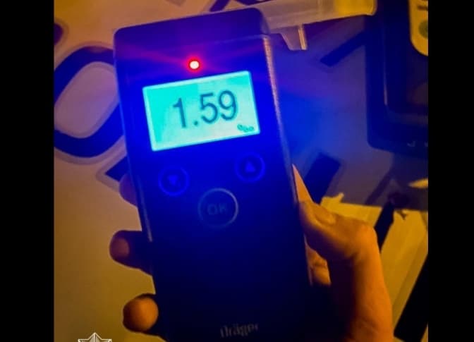 На Львівщині патрульні зафіксували сім випадків керування у стані сп’яніння в різдвяну ніч