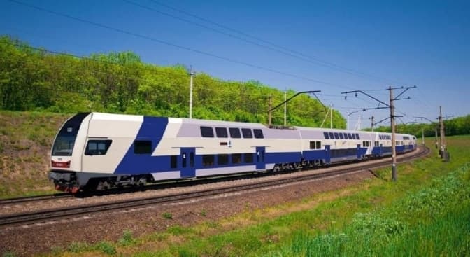 Укрзалізниця запускає двоповерховий електропоїзд з Києва до Львова