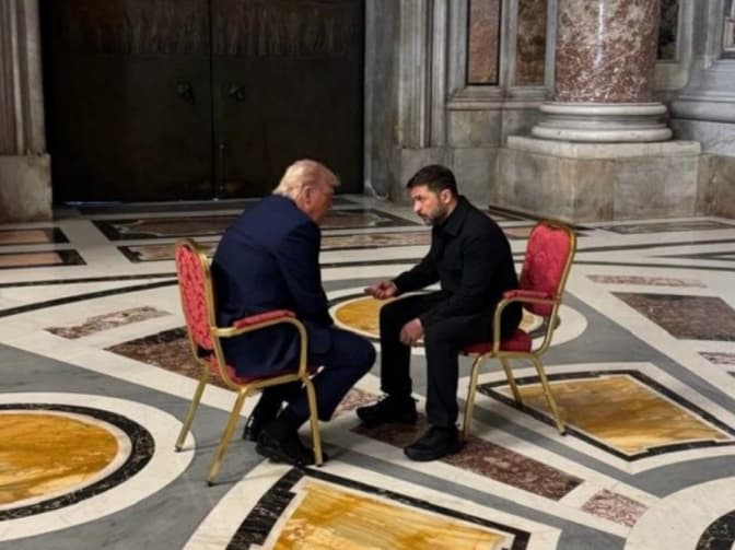 Зеленський у Римі зустрівся з Трампом та європейськими політиками. Підсумки доби
