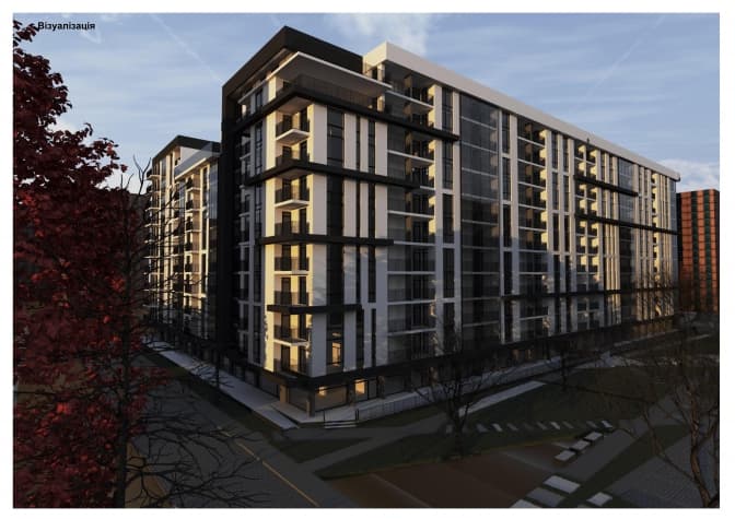 Банк «Львів» збудує багатоповерхівки на Тернопільській. Візуалізація