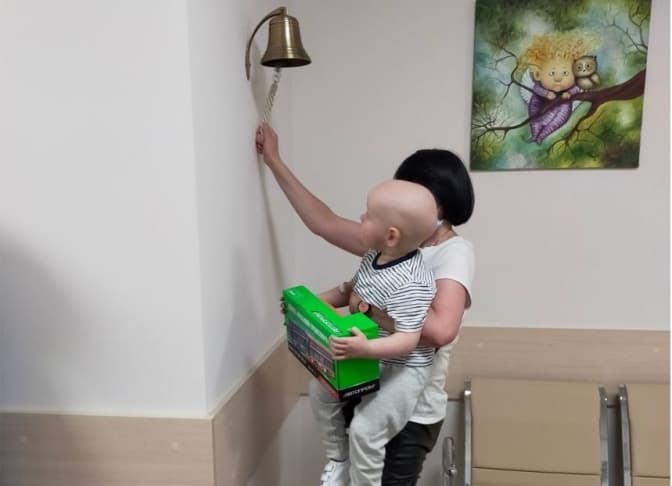 Дзвін переможця. У львівській лікарні від лейкемії одужують понад 90% дітей