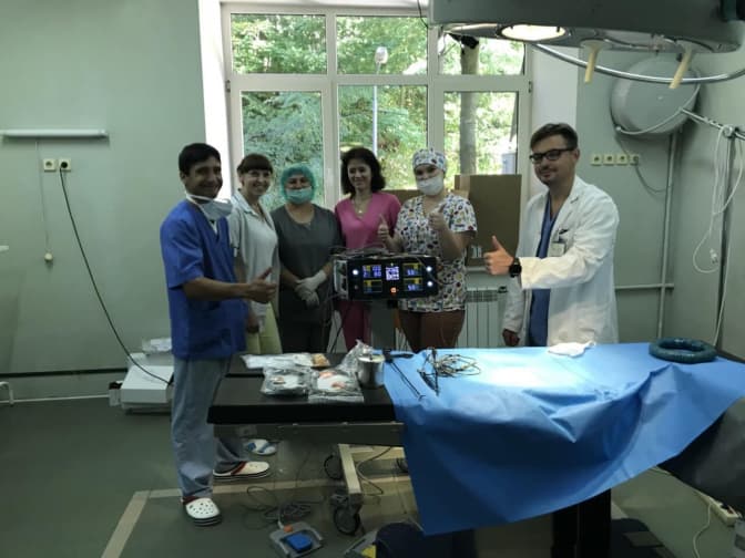 Львівський ОХМАТДИТ отримав німецьке обладнання для хірургії