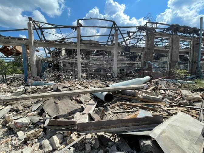 Вагоноремонтний завод у Києві після російського удару зазнав збитків на 221 млн грн