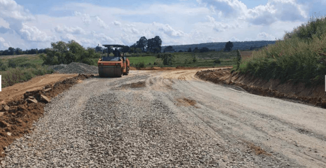 На Львівщині, поблизу села Раковець, почали капітальний ремонт дороги