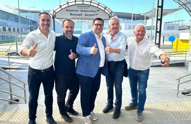 Ryanair готові вкласти $3 млрд у відновлення галузі та планує відновити авіаперельоти з аеропорту «Бориспіль»