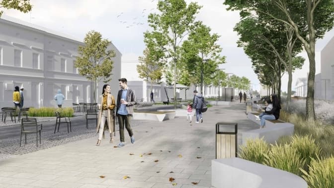 Головний проспект у Стрию хочуть перетворити у безбар'єрний комфортний простір