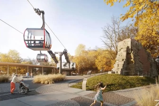 У Львові змінили проєкт будівництва канатної дороги до Високого Замку