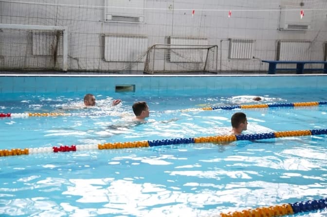 У Львові відкрили басейн для реабілітації поранених військовослужбовців МВС