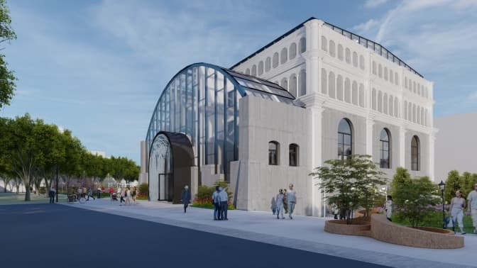 На Львівщині представили проєкти з реставрації синагоги 18 століття. Візуалізація