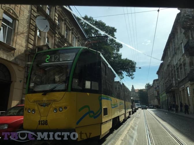 Ситуація на дорогах Львова. Затор на Личаківській