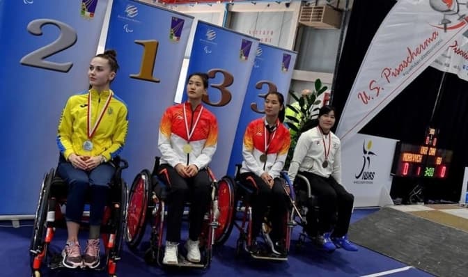 Львів'янка здобула медаль на Кубку світу з паралімпійського фехтування