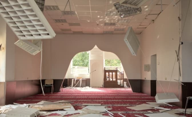 На Нивках відновили мечеть, пошкоджену внаслідок російського обстрілу