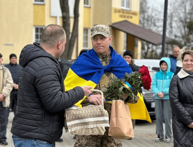 Військовий із Львівщини Павло Юркевич повернувся додому / Фото зі сторінки Максима Козицького