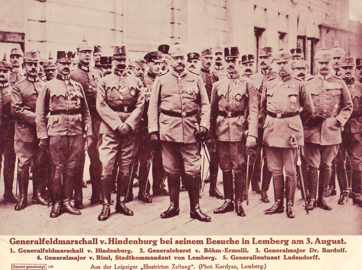 Штурм форту Рясне. Зображення з ілюстрованого німецького періодичного видання часів Першої світової війни / www.ebay.com