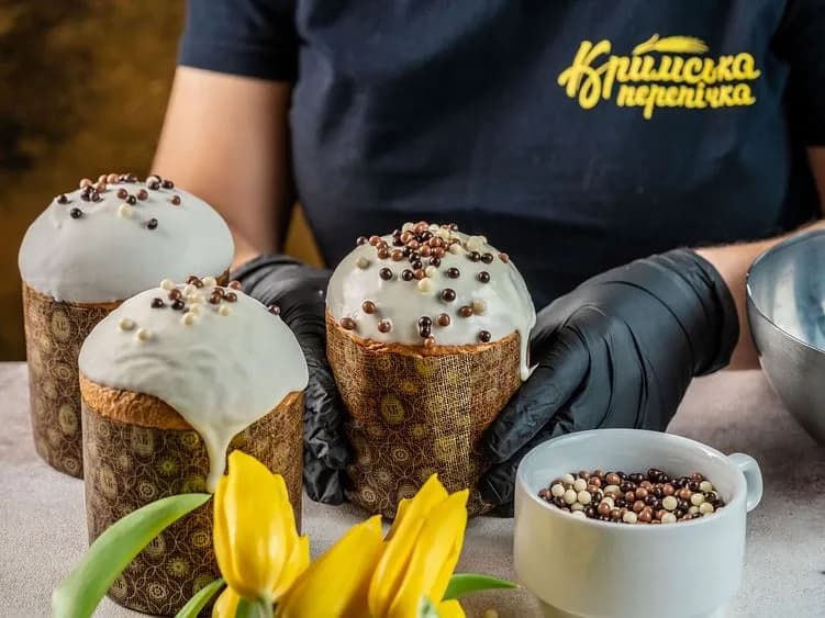 Паска з шоколадними дропсами