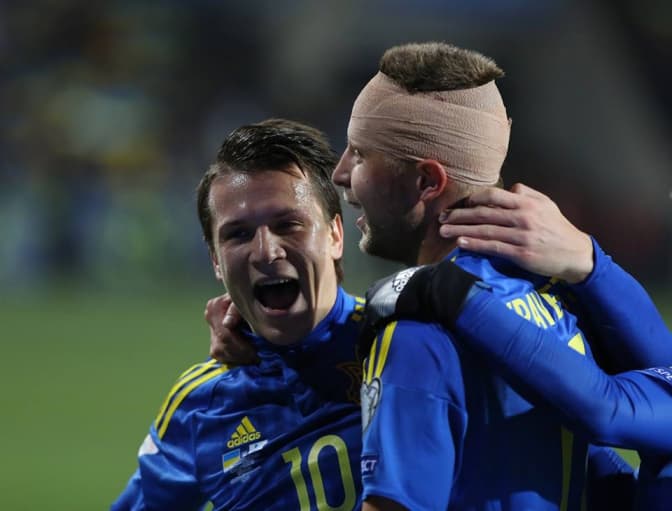 5 атмосферних фото матчу "Україна - Фінляндія"