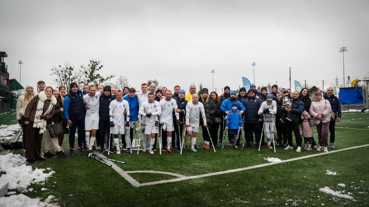 Львівська команда з ампфутболу перемогла у всіх матчах четвертого раунду чемпіонату України