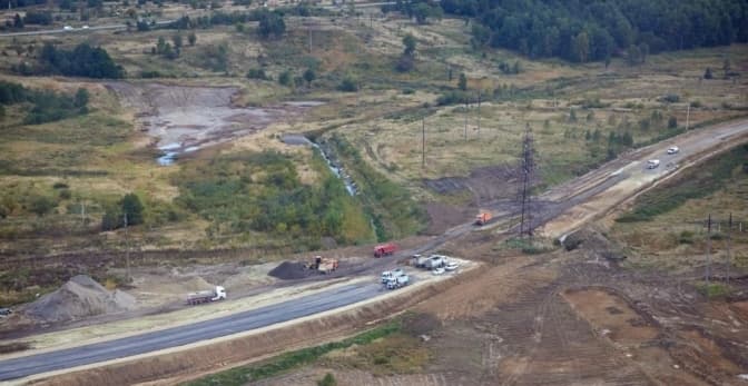 Зеленський на Львівщині оглянув будівництво об'їзної дороги Трускавця