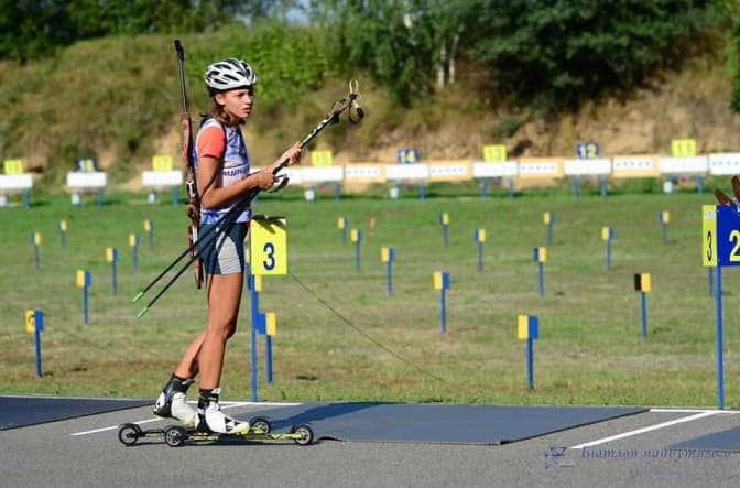 Спортсменка з Львівщини виборола «срібло» на чемпіонаті України з літнього біатлону