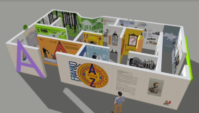 Дім Франка у Львові запрошує на 3D виставку-лабіринт Franko from A to Z