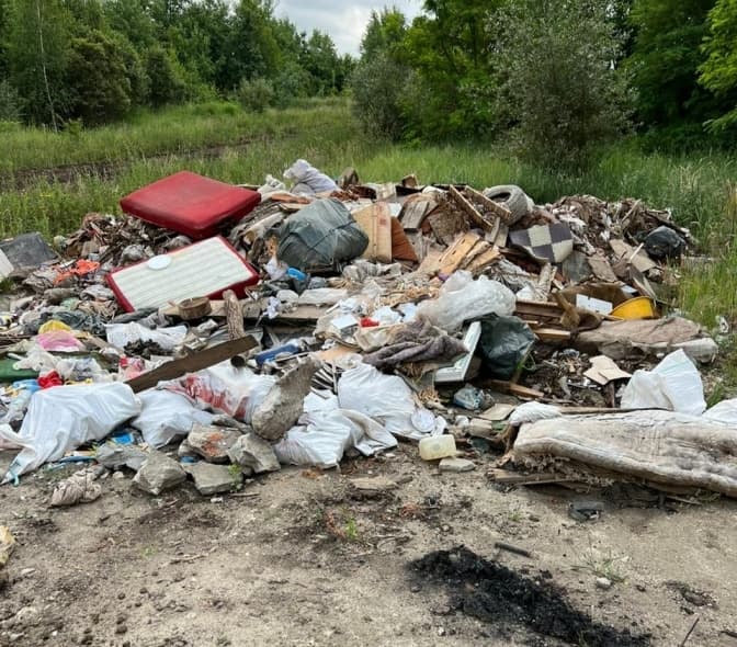 У Львові зафіксували нове стихійне сміттєзвалище